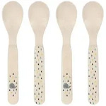L&auml;ssig Kinderl&ouml;ffel, Blau, Beige, Metall, Kunststoff, F&uuml;ttern, Kinderbesteck