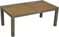 Gardenson GARTENTISCH Beige 100x74x180-240 cm