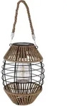 Globo Lighting 2X, Braun, Metall, 16.5x40.5x16.5 cm, Lampen & Leuchten,