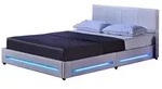 Home Deluxe Led, Wei&szlig;, Kunststoff, Schlafzimmer, Betten, Polsterbetten