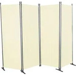 Boxxx Sichtschutz, Grau, Beige, Metall, Kunststoff, 220x165x25.2 cm, Sonnen- &