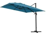 Habitat Garten Sonnenschirm, Blau, Metall, 400x300 cm, Sonnen- & Sichtschutz,
