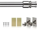 Bestlivings Gardinenstange, Silber, Metall, 50 cm, Wohntextilien, Gardinen &