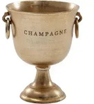 Mid.you Champagnerk&uuml;hler, Gold, Metall, 28.5x37.5x28.5 cm, Essen & Trinken,