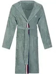 Bugatti Bademantel Decimo, Grau, Textil, Uni, ISO 9001, Fkt, Made in Austria,