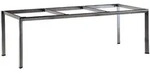 Sieger Gartentischgestell, Grau, Metall, eckig, 100x74x220 cm, Gartenm&ouml;bel,
