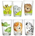 Ritzenhoff Breker Kindergl&auml;ser, Mehrfarbig, Glas, Essen & Trinken, Gl&auml;ser,