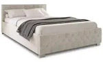Juskys Polsterbett, Beige, Holzwerkstoff, 140x200 cm, Schlafzimmer, Betten,