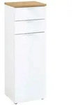 Germania Unterschrank Germania Gw-Pescara, Wei&szlig;, Kunststoff, 1 F&auml;cher, 2