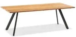 Niehoff Garden Gartentisch, Anthrazit, Teak, Holz, Teakholz, massiv, rechteckig,