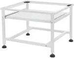 Ml-Design Waschmaschinen, Wei&szlig;, Metall, 62.5x45x53.5 cm, Waschk&uuml;che,