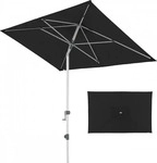 Doppler SONNENSCHIRM Schwarz, Silber 220x140 cm