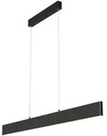 Maytoni Pendelleuchte, Schwarz, Metall, A, 118.5x20-130x4 cm, CE, h&ouml;henverstellbar,