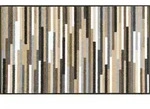 wash+dry Fussmatte 080602, Natur, Textil, Graphik, rechteckig, 75x120 cm, Textiles