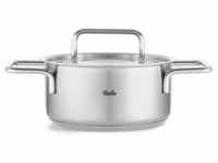 Fissler Kochtopf Pure, Silber, Metall, Made in Germany, breiter