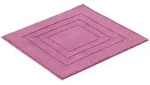 Vossen Badematte Feeling, Beere, Textil, Uni, quadratisch, 60x60 cm, Oeko-Tex&reg;