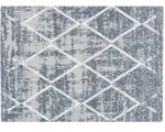 Esposa FU&szlig;MATTE, Wei&szlig;, Hellgrau, Textil, rechteckig, 50x70 cm, rutschfest,...