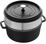 Staub Topf, Schwarz, Metall, Kochen, T&ouml;pfe, Kocht&ouml;pfe