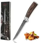 Wakoli Ausbeinmesser, Braun, Holz, Metall, 30 cm, Kochen, K&uuml;chenmesser