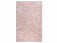 Esprit Hochflorteppich, Rosa, Textil, Uni, rechteckig, 160x230 cm, Textiles...