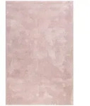 Esprit Hochflorteppich Relaxx, Rosa, Textil, Uni, rechteckig, 160x230 cm, Textiles