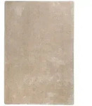 Esprit Hochflorteppich Relaxx, Champagner, Beige, Textil, Uni, rechteckig, 130x190