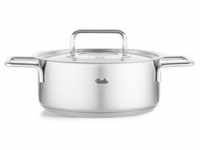 Fissler Bratentopf Pure, Silber, Metall, Made in Germany, breiter