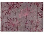 Sch&ouml;ner Wohnen FU&szlig;MATTE Manhattan, Grau, Rosa, Pink, Textil, Abstraktes,