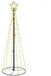 vidaXL Weihnachtsbaum, Wei&szlig;, Metall, 180 cm, Dekoration, Weihnachtsdekoration,