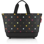 Reisenthel Einkaufstasche Shoppingbasket dots, Gelb, Rot, Schwarz, Kunststoff,