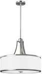 Elstead Lighting H&auml;ngeleuchte Prospect, Chrom, Nickel, Metall, Glas, 51.4 cm,...
