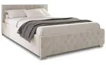 Juskys Polsterbett, Beige, Holz, 120x200 cm, Schlafzimmer, Betten, Polsterbetten