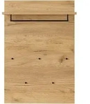Germania Garderobenpaneel, Eiche, Holzwerkstoff, 75x110x30 cm, Aufh&auml;ngem&ouml;glichkeit,