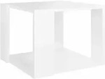 vidaXL Couchtisch, Wei&szlig;, Holzwerkstoff, 40x30x40 cm, Wohnzimmer, Wohnzimmertische,