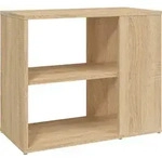 vidaXL Beistelltisch, Sonoma Eiche, Holz, Strukturbuche, Rechteckig,Rechteckig,