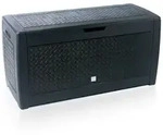 Proregal Gartenbox, Anthrazit, Kunststoff, 48x60x119 cm, Aufbewahrung &