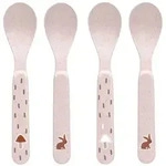 L&auml;ssig Kinderl&ouml;ffel, Rosa, Metall, Kunststoff, F&uuml;ttern, Kinderbesteck