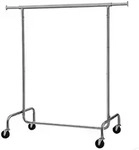 Calicosy Kleiderst&auml;nder, Silber, Metall, 110x160x45 cm, Garderobe,