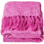 Homescapes Wohndecke, Pink, Textil, Uni, Rechteckig, 225x225 cm, Oeko-Tex&reg;,