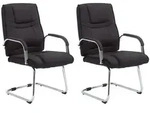CLP Schwingstuhl, Schwarz, Metall, 60x104x67 cm, Esszimmer, St&uuml;hle,
