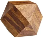 Mid.you Couchtisch, Sheesham, Holz, Sheesham, massiv, quadratisch, 56x42.50x57...