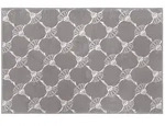 Joop! Badteppich Repetition, Graphit, Grau, Textil, Floral, rechteckig, 60x90...