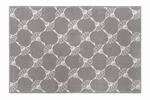 Joop! Badteppich Repetition, Graphit, Grau, Textil, Floral, rechteckig, 50x70 cm,