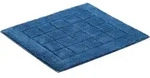 Vossen Badematte Exclusive, Dunkelblau, Textil, Uni, rechteckig, 55x65 cm, Textiles