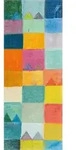 wash+dry L&auml;ufer Sonnenstadt, Mehrfarbig, Textil, Graphik, rechteckig, 80x200 cm,