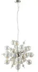 N&auml;ve H&auml;ngeleuchte Explosion, Chrom, Metall, Glas, 150 cm, Lampen & Leuchten,