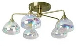 N&auml;ve Led-Deckenleuchte Varna, Messing, Metall, G, 23 cm, Lampen & Leuchten,