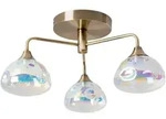 N&auml;ve Led-Deckenleuchte Varna, Messing, Metall, G, 19.5 cm, Lampen & Leuchten,
