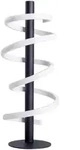 N&auml;ve Led-Tischleuchte Belleza, Wei&szlig;, Chrom, Metall, Kunststoff,