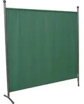 Boxxx Sichtschutz, Grau, Gr&uuml;n, Metall, Textil, 178x178x51 cm, Sonnen- & Sichtschutz,